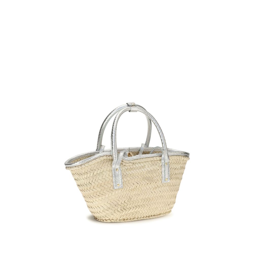 Jacquemus Beige Raffia Handbag