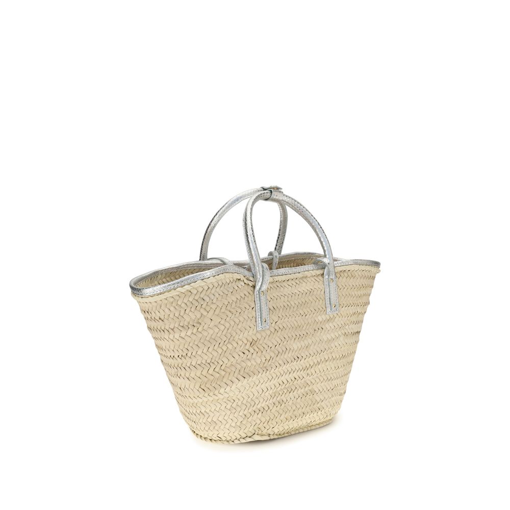 Jacquemus Beige Raffia Shoulder Bag