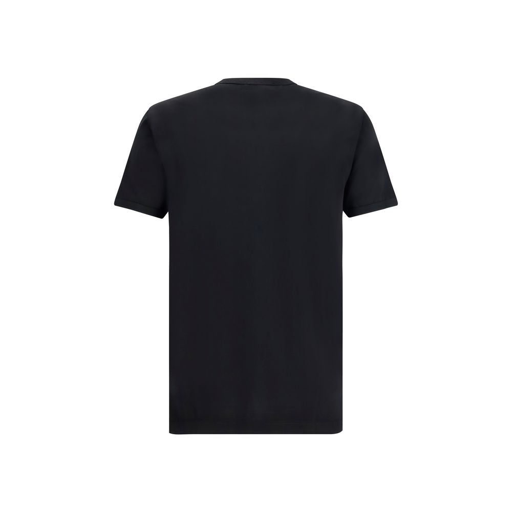 Dolce & Gabbana Black Cotton T-Shirt