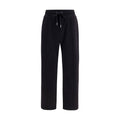 Dolce & Gabbana Black Cotton Joggers (Workout Pants)