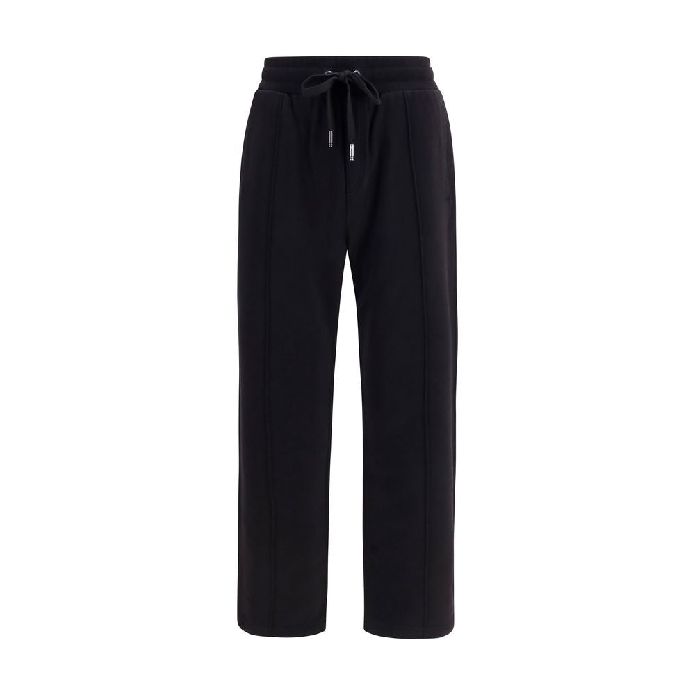 Dolce & Gabbana Black Cotton Joggers (Workout Pants)