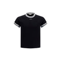 Versace Black Cotton T-Shirt