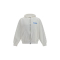 Balenciaga White Cotton Sweatshirt