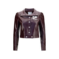 Courrèges Bordeaux Cotton Jacket