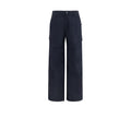 Burberry Blue Polyamide Cargo Pants