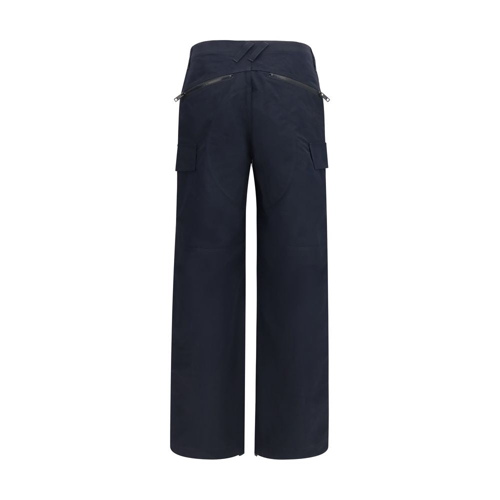 Burberry Blue Polyamide Cargo Pants