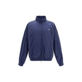 Balenciaga Blue Cotton Shell Jacket