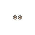 Versace Gray Brass Earrings