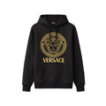 Versace Black Cotton Hoodie