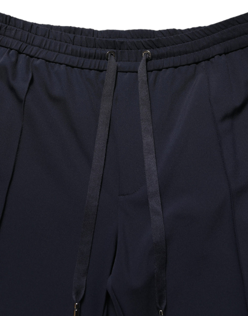 Dolce & Gabbana Dark Blue Drawstring Nylon Jogger Sweatpants Pants