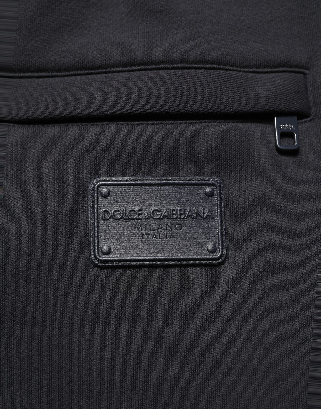 Dolce & Gabbana Black Drawstring Viscose Jogger Men Sweatpants Pants