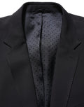 Dolce & Gabbana Dark Blue Wool Slim Fit Formal Men 2 Piece Suit