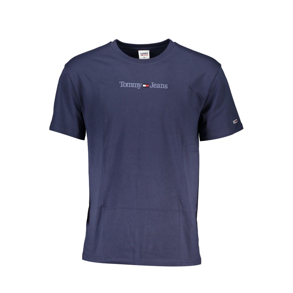 Tommy Hilfiger Blue Cotton Men's T-Shirt