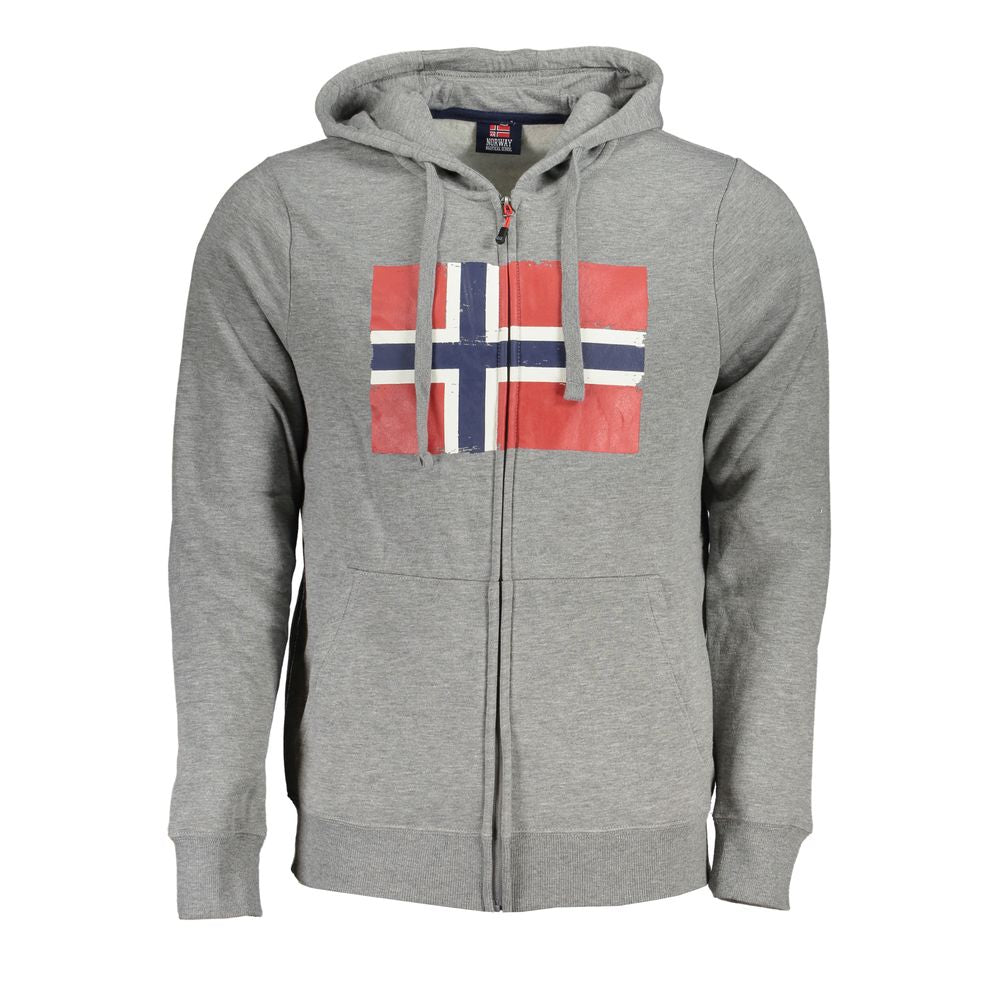 Norway 1963 Gray Cotton Men's Sweatshirt