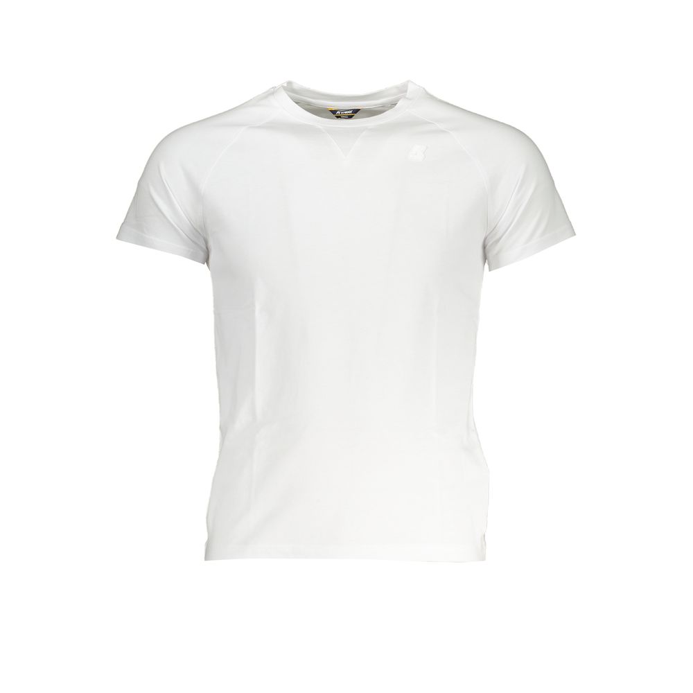 K-WAY White Cotton Men's T-Shirt
