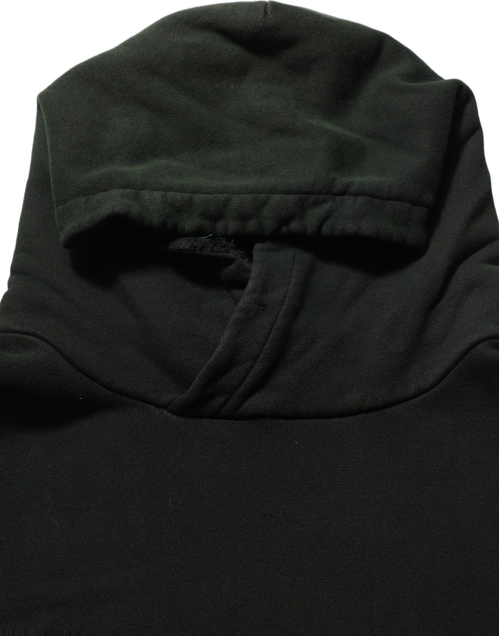 Dolce & Gabbana Black Cotton Hooded Men Sweatshirt Sweater