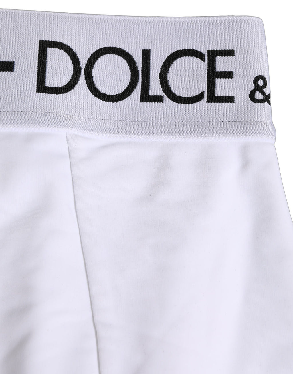 Dolce & Gabbana White Logo Waistband Coulotte Panty Underwear