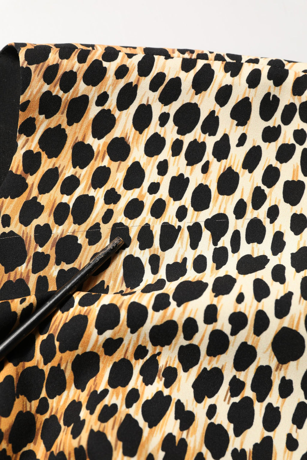 Dolce & Gabbana Brown Leopard Print Silk Sheath Midi Dress