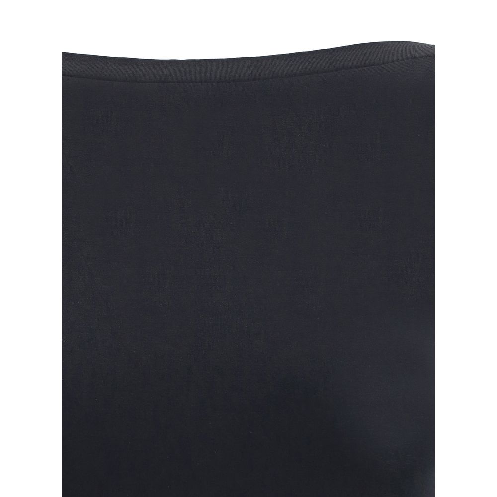 Wolford Black Modal Sleeveles T-Shirt