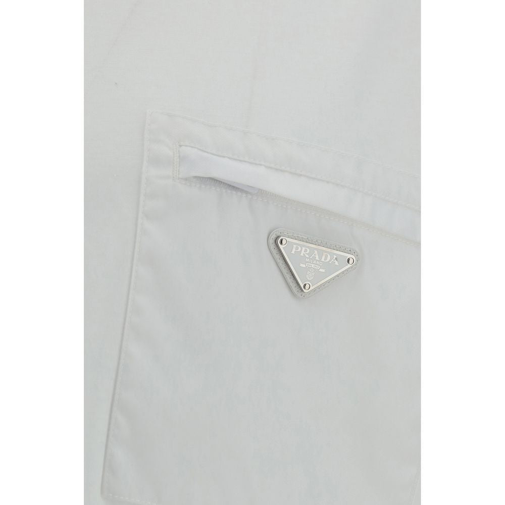 Prada White Cotton T-Shirt