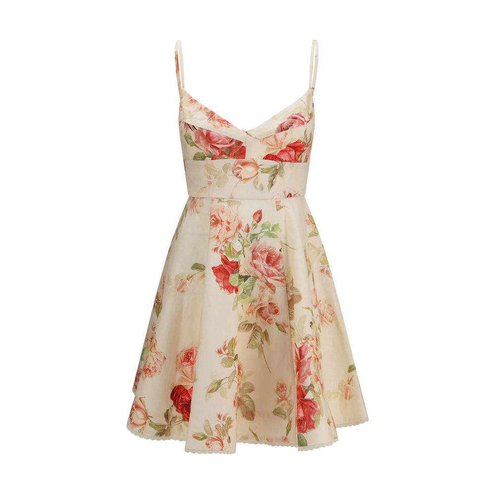 Zimmermann Beige Linen Casual Dress