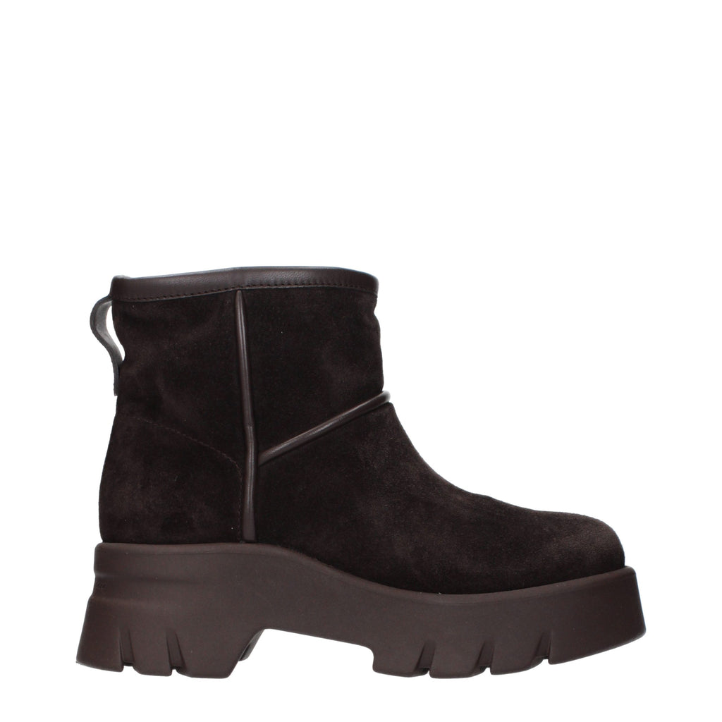 Gianvito Rossi Brown Leather Ankle Boots