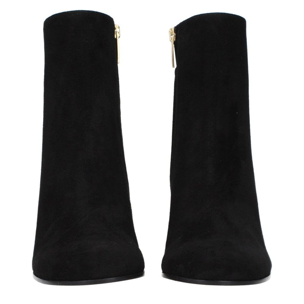Gianvito Rossi Black Leather Ankle Boots
