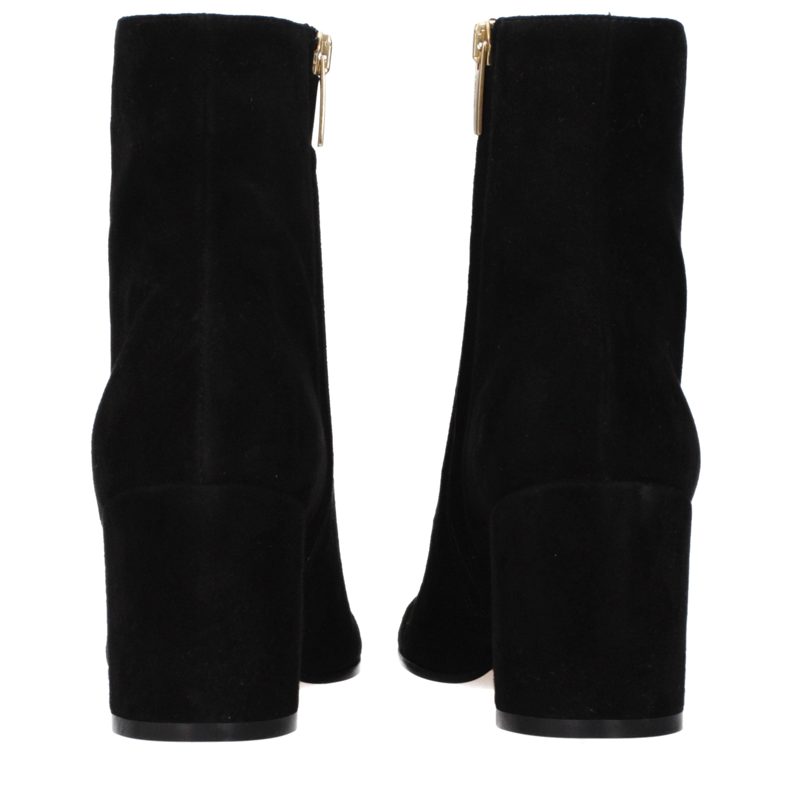 Gianvito Rossi Black Leather Ankle Boots