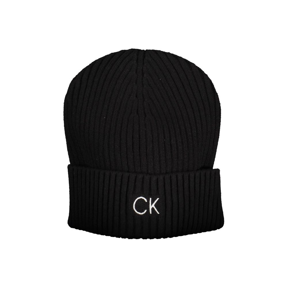Calvin Klein Black Cotton Men's Cap