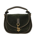 Burberry Green Leather Handbag