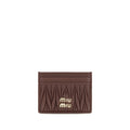 Miu Miu Bordeaux Lamb Ovis Aries Aries Wallet