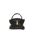 Balmain Black Calf Leather Bos Taurus Handbag