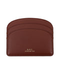 A.P.C. Brown Leather Cardholder