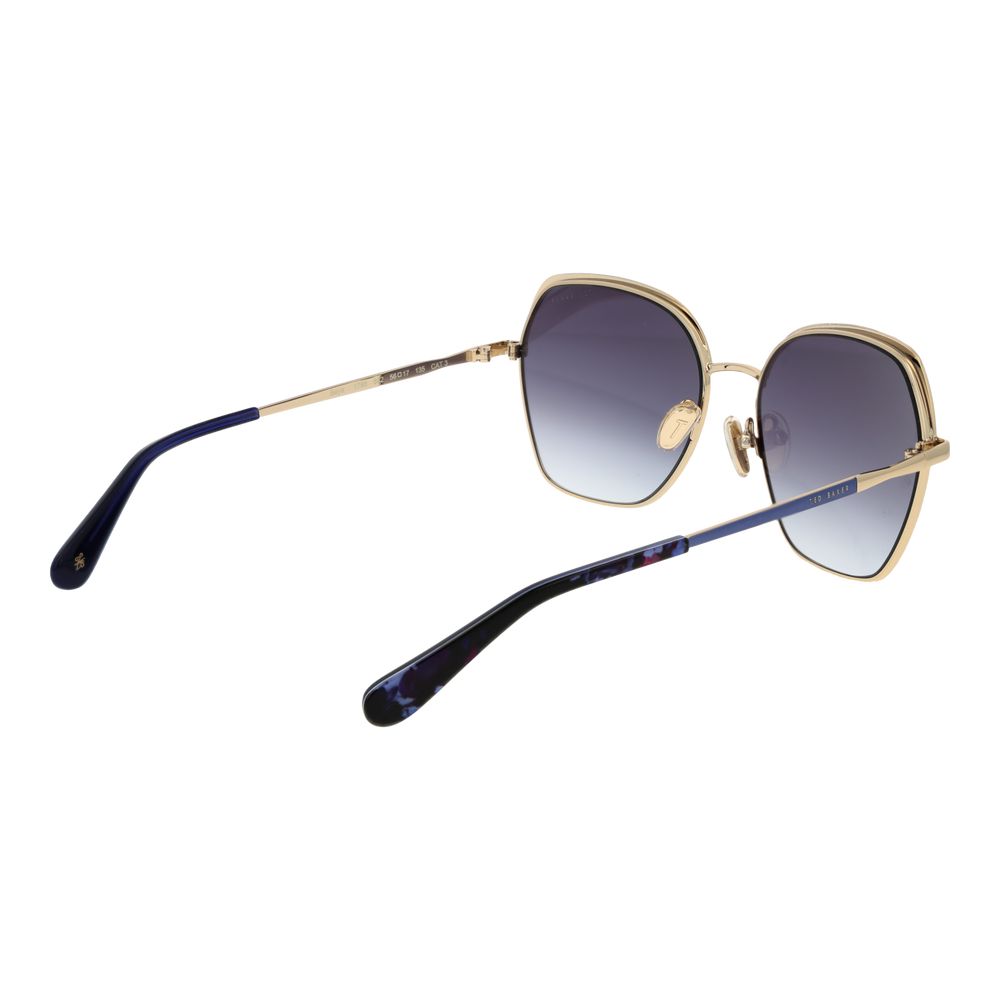 Ted Baker Gold Metal Sunglasses