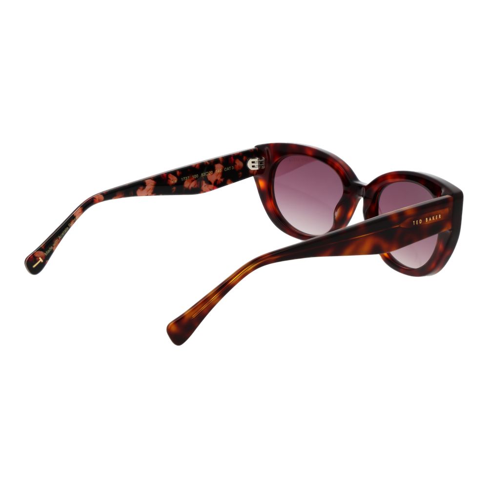 Ted Baker Brown Acetate Sunglasses