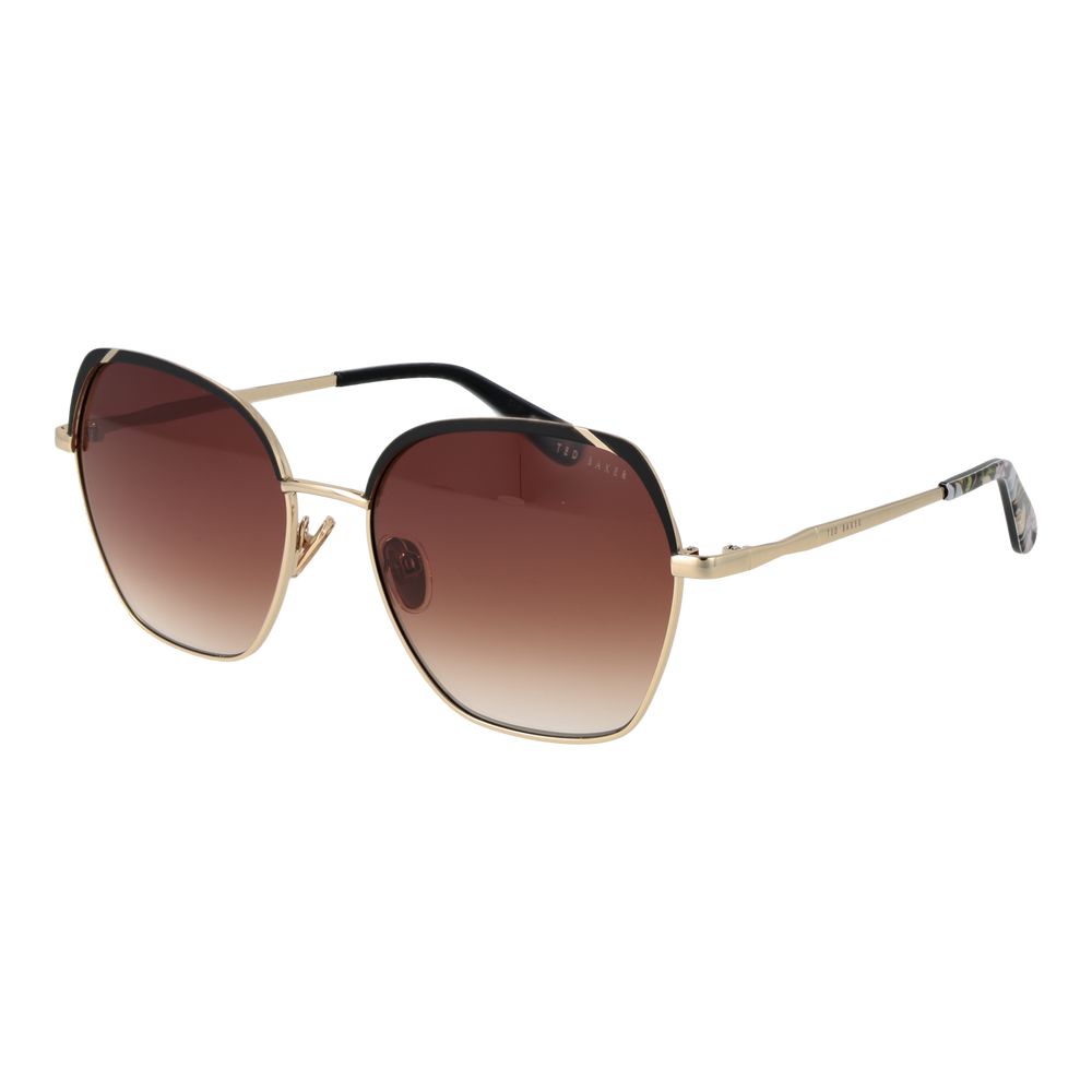 Ted Baker Gold Metal Sunglasses
