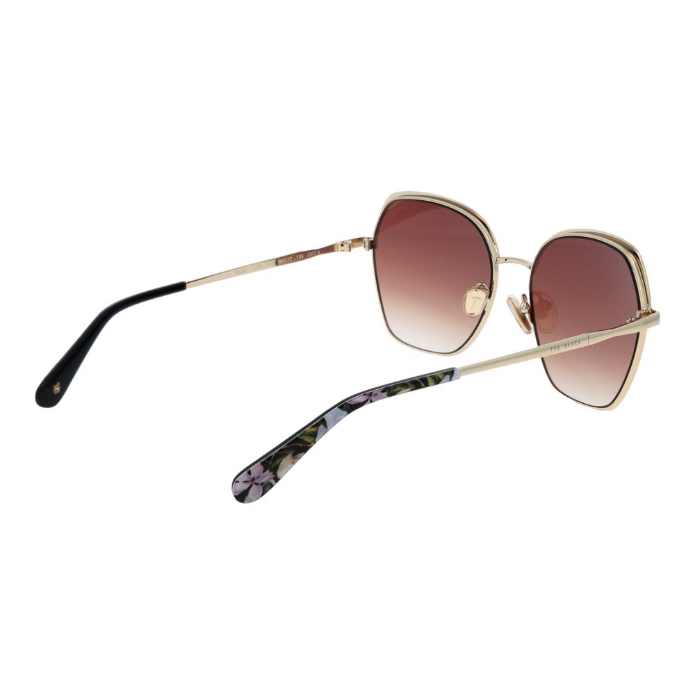 Ted Baker Gold Metal Sunglasses