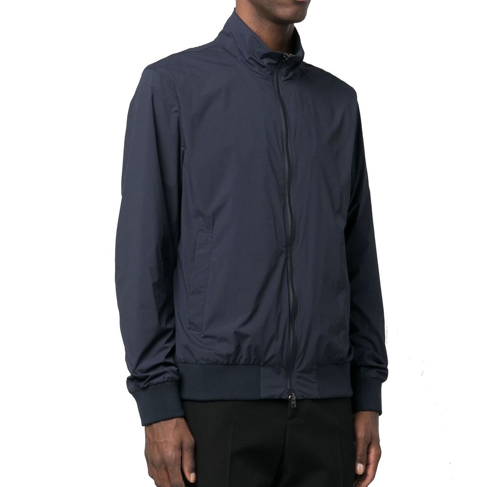 Herno Blue Polyester Bomber