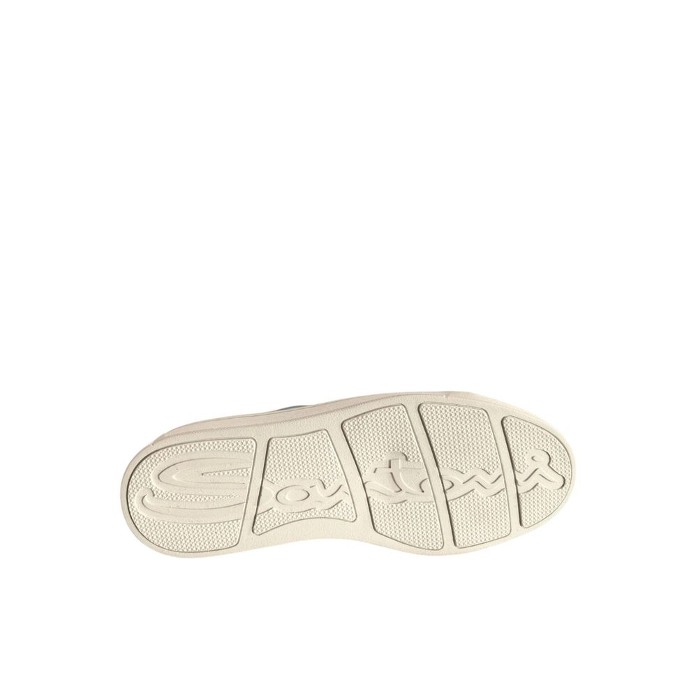 Santoni Blue Leather Women Sneaker
