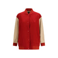 Max Mara Multicolor Wool Oves Aries Bomber