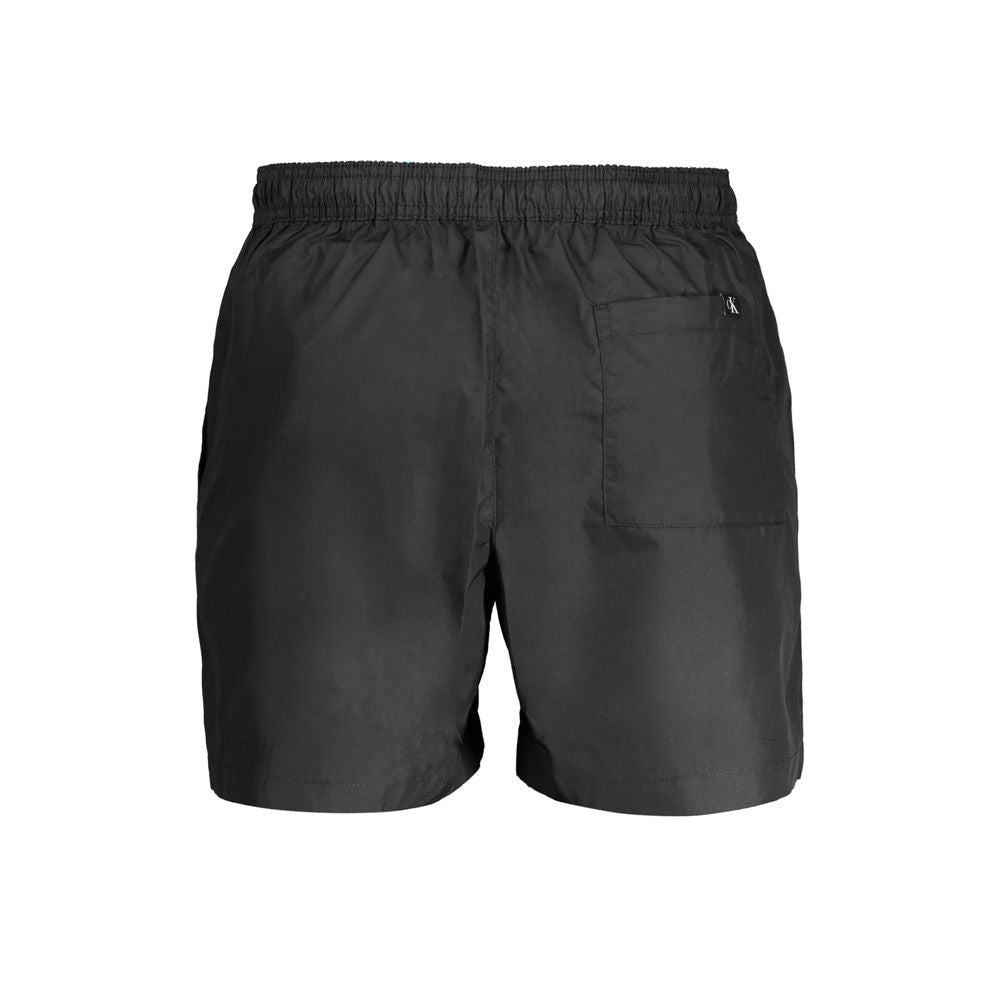 Calvin Klein Black Polyester Men's Swimwear