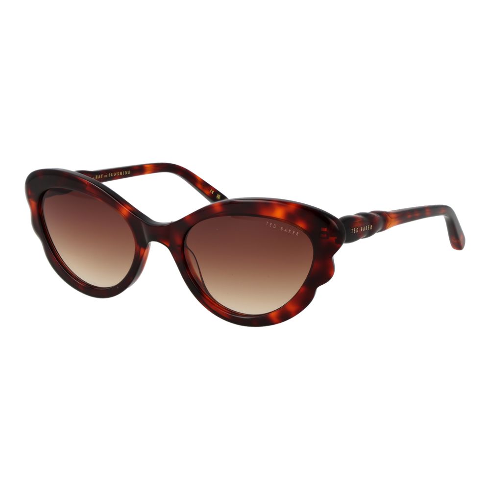 Ted Baker Brown Acetate Sunglasses