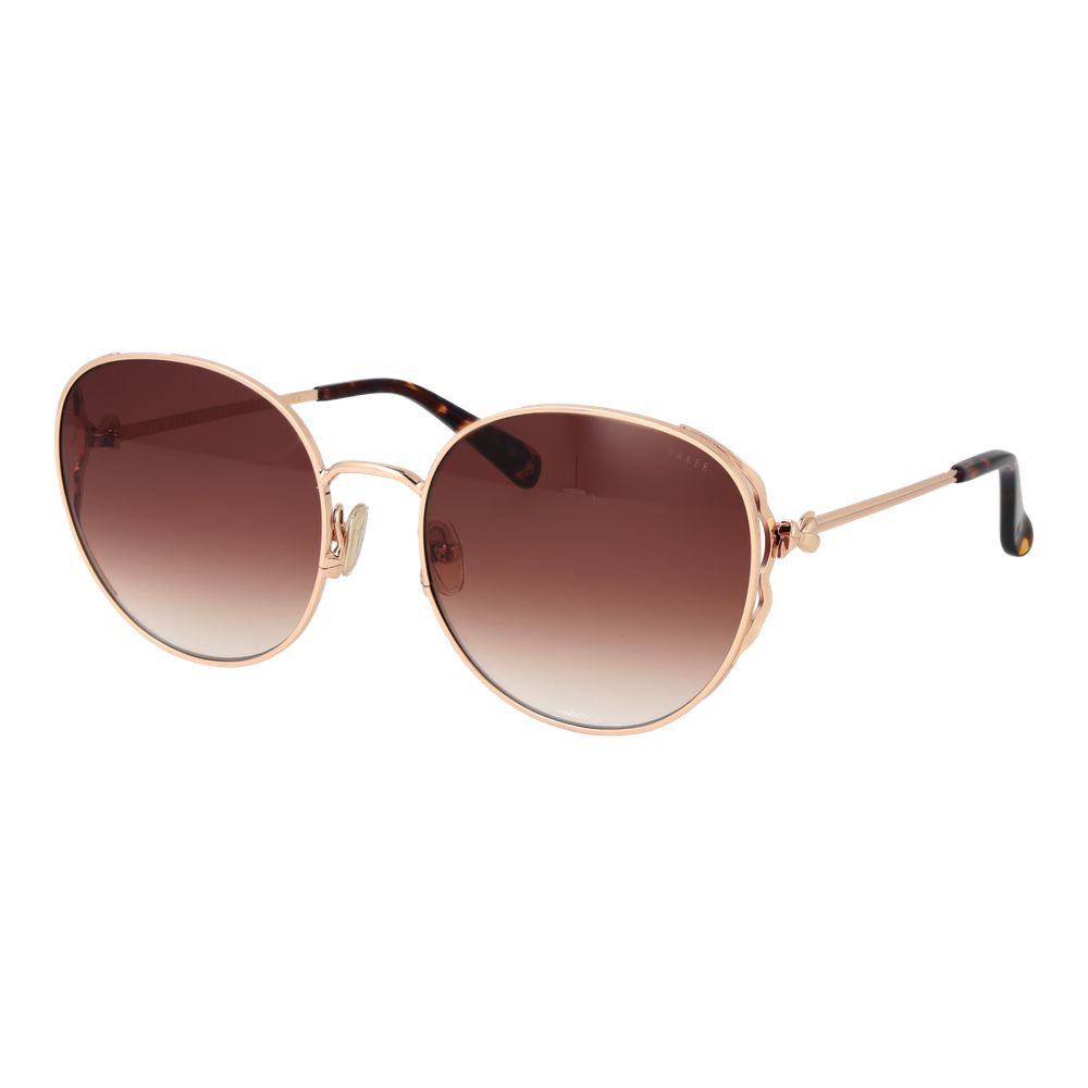 Ted Baker Rose Gold Metal Sunglasses