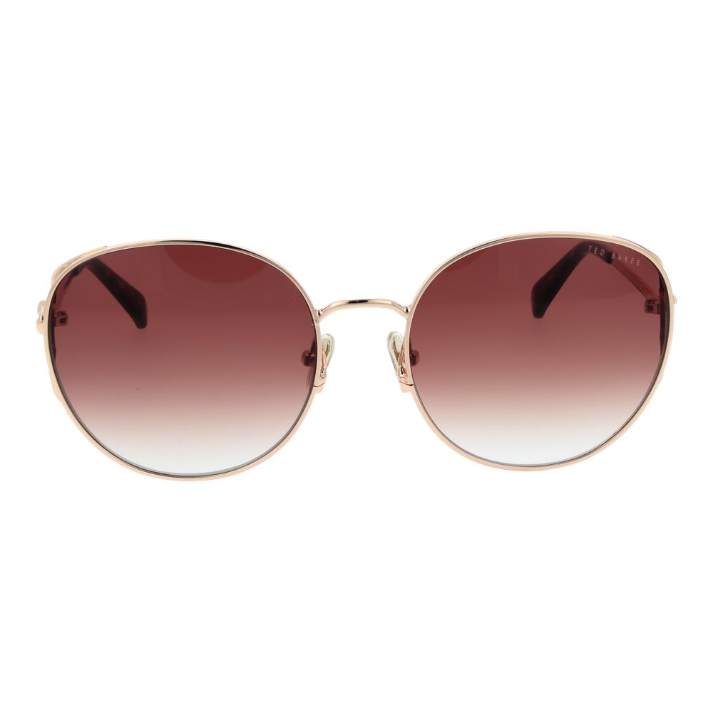 Ted Baker Rose Gold Metal Sunglasses