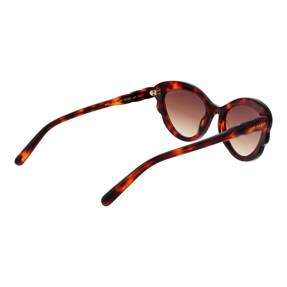 Ted Baker Brown Acetate Sunglasses