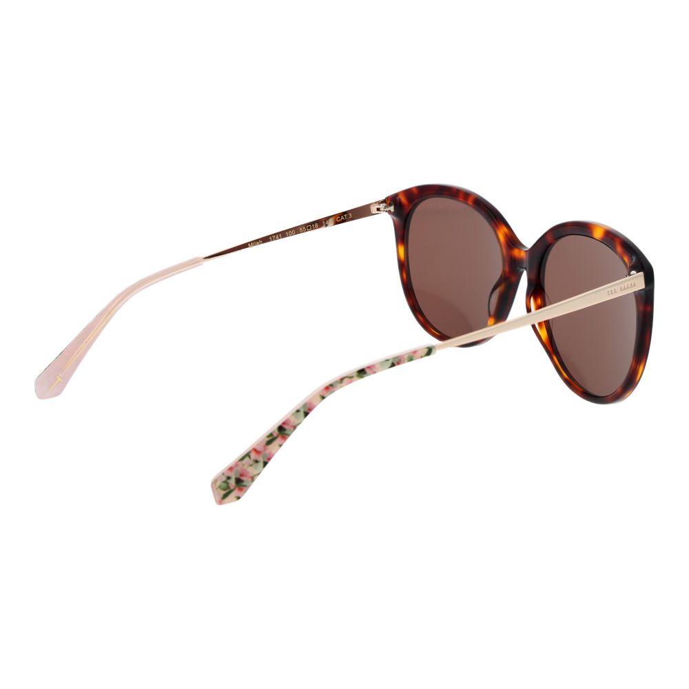 Ted Baker Brown Acetate Sunglasses