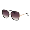 Ted Baker Black Acetate Sunglasses