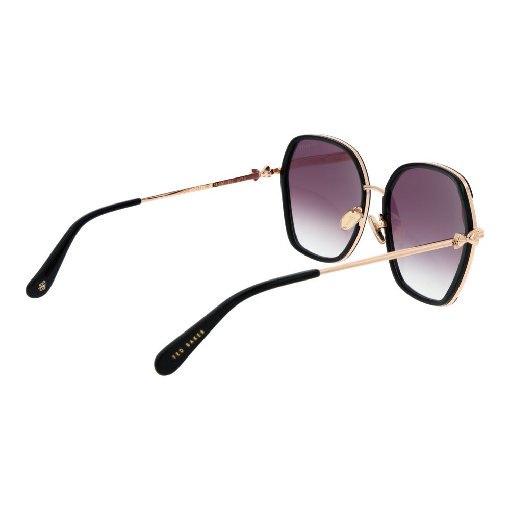 Ted Baker Black Acetate Sunglasses