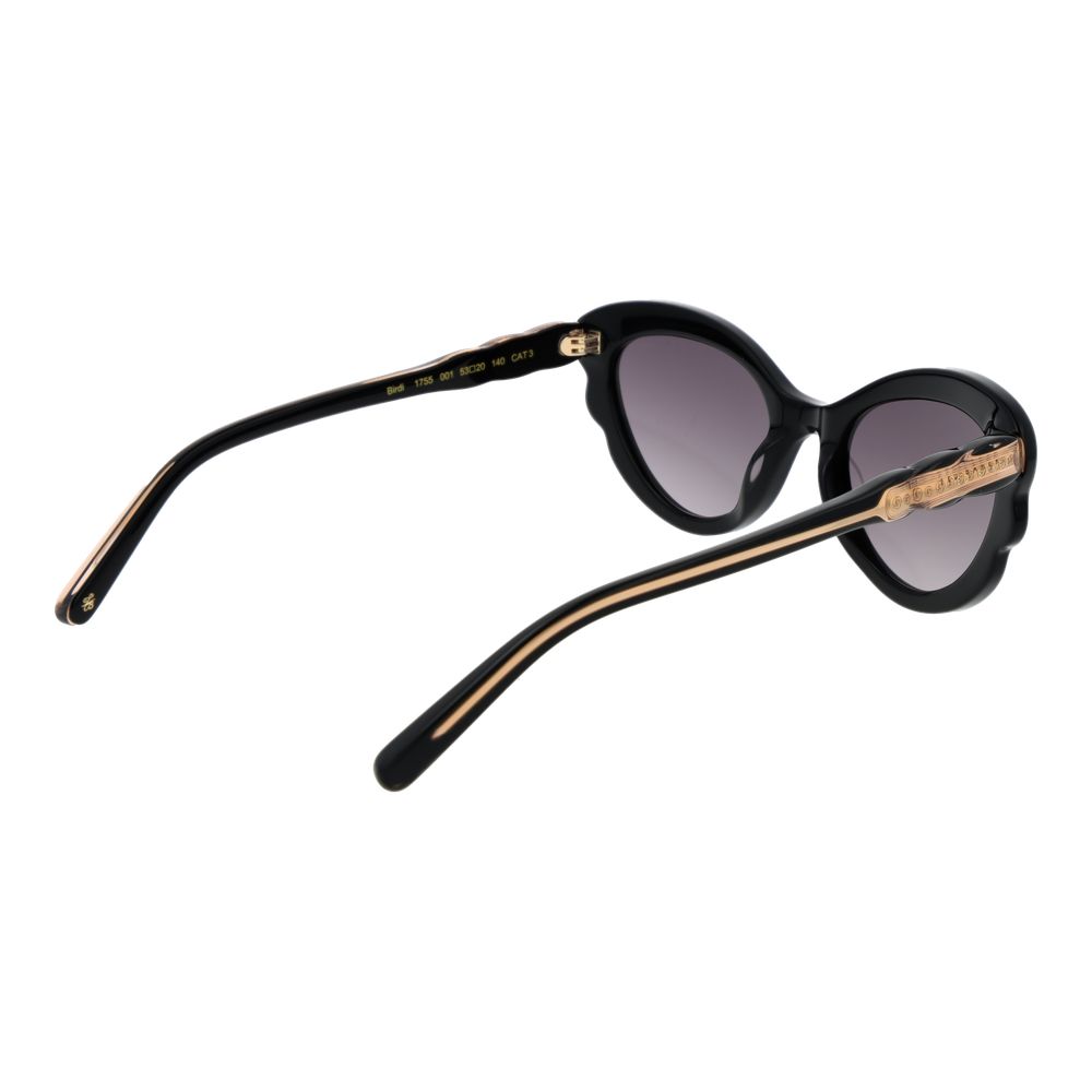 Ted Baker Black Acetate Sunglasses