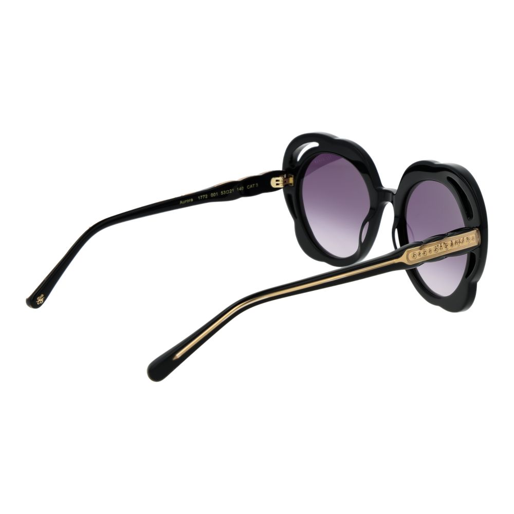 Ted Baker Black Acetate Sunglasses